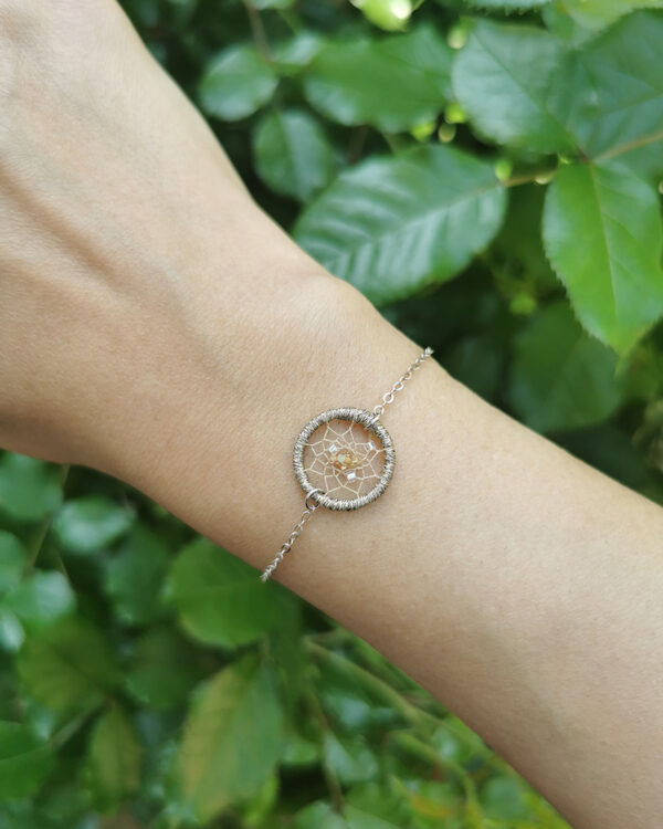 bracelet attrape rêve violet (copie)